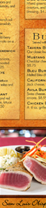Mothers Tavern Menu